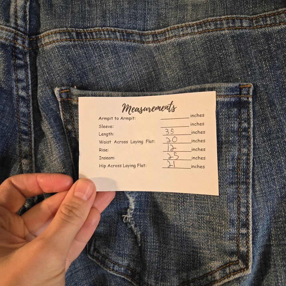 Kut from the Kloth 16W Blue Denim Capri Pants [0432] - Picture 3 of 8